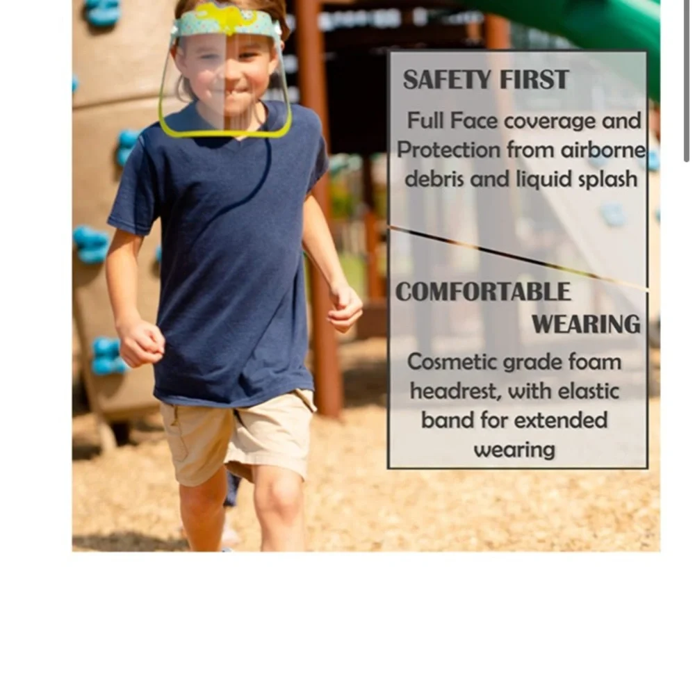 Face shields anti fog face Mask